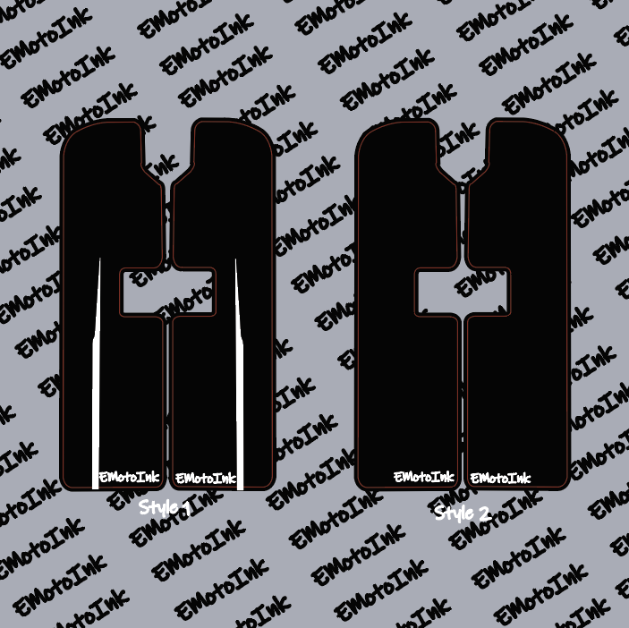 Super 73 Adventure Series Fork Guard Decal